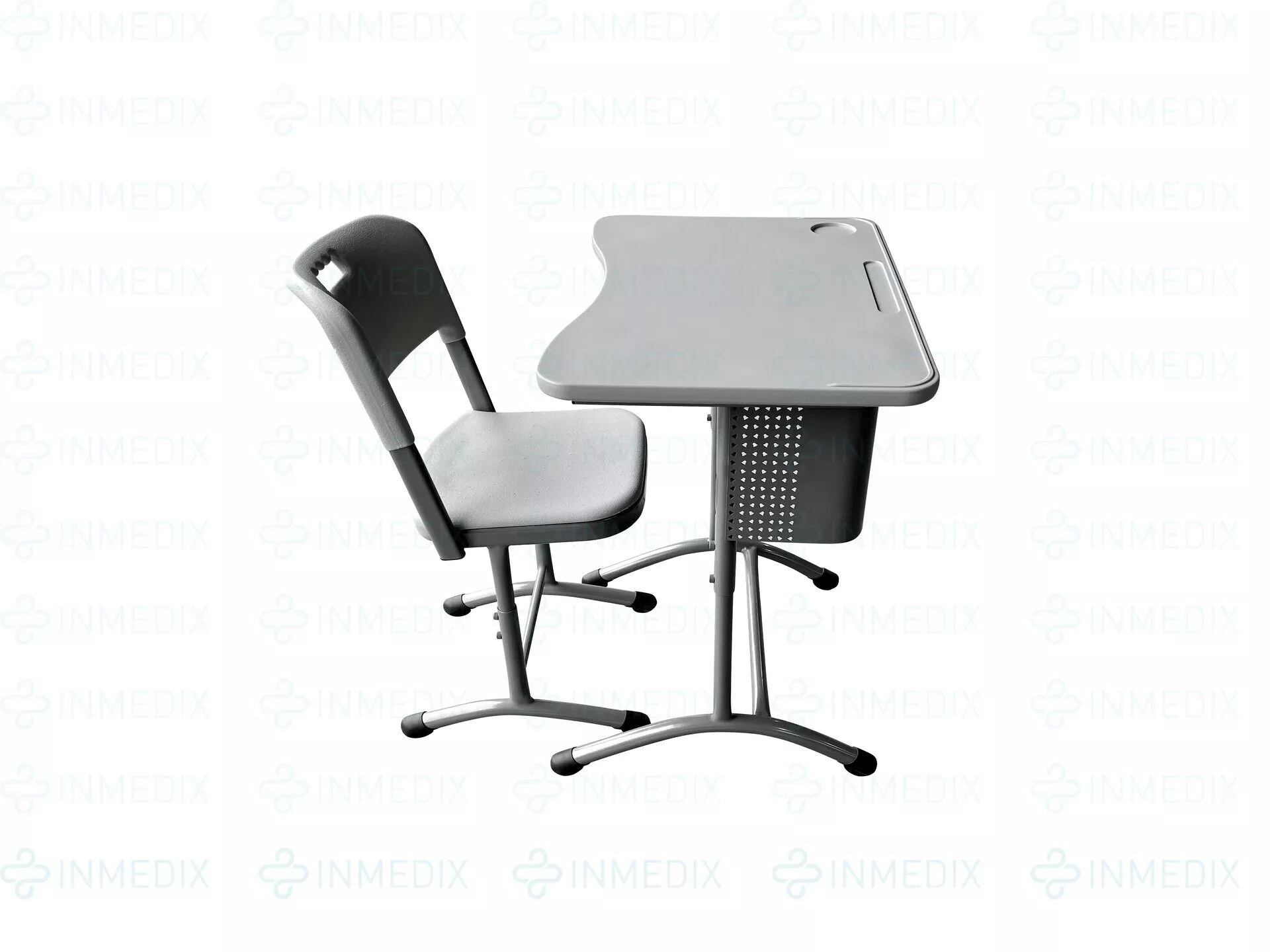 Школьный стол с пластиковой столешницей ШСТ13 INMEDIX ШСТ13 ( одноместный) по лучшей цене с доставкой - интернет-магазин Прогрессивные решения