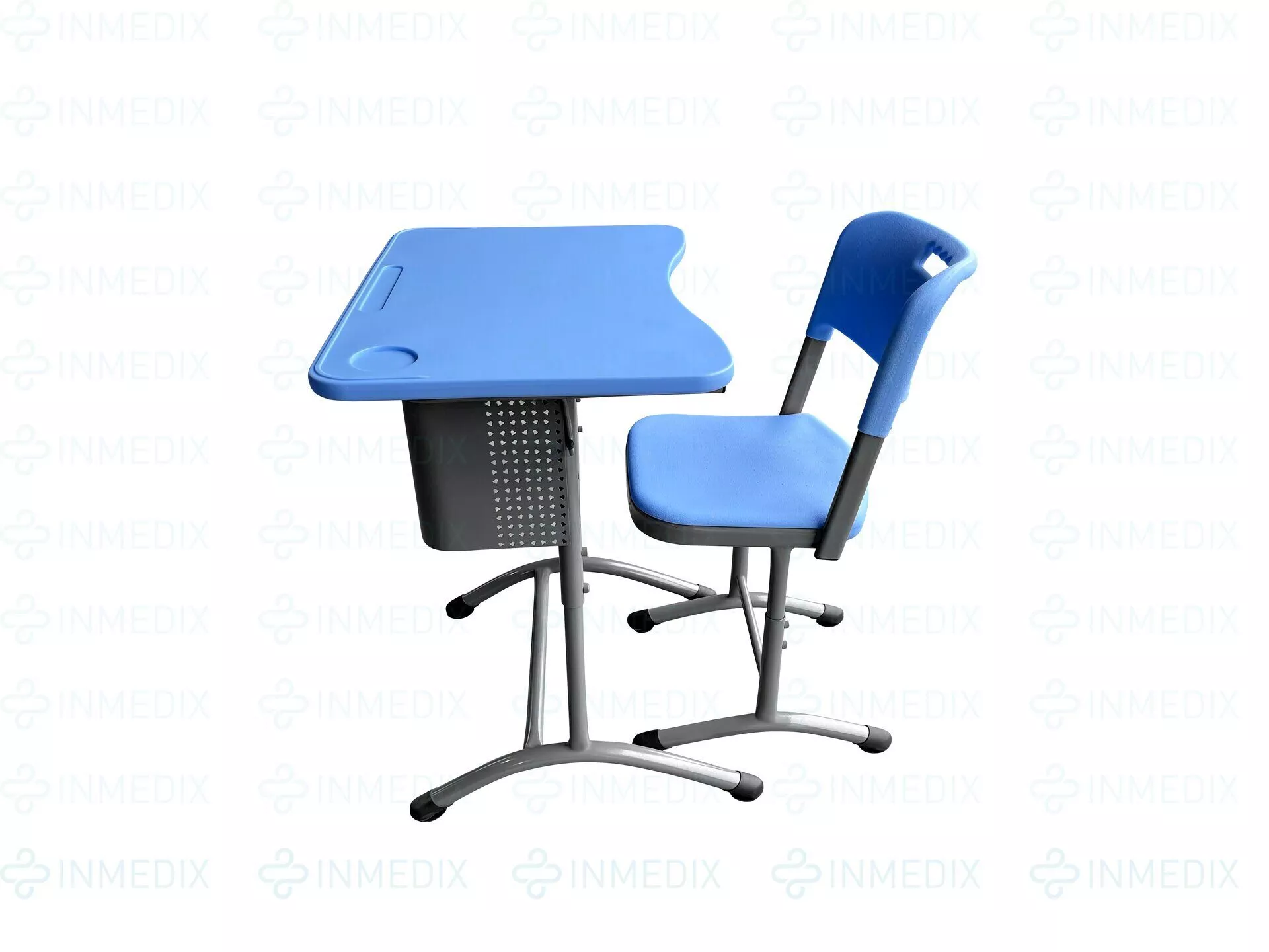 Школьный стол с пластиковой столешницей ШСТ13 INMEDIX ШСТ13 ( одноместный) по лучшей цене с доставкой - интернет-магазин Прогрессивные решения