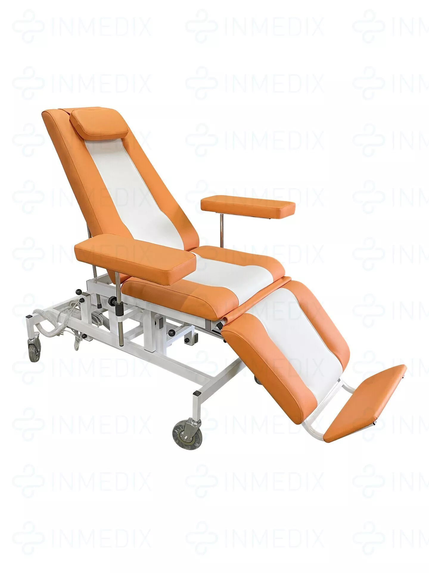 Кресло (кушетка) для осмотра, для проведения процедур, для доноров, для взятия крови и анализов INMEDIX К03 (Э1) по лучшей цене с доставкой - интернет-магазин Прогрессивные решения