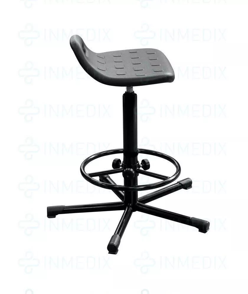 Купить  Т09 (винтовая опора) Табурет лабораторный с полиуретановым сиденьем Т09 INMEDIX по лучшей цене с доставкой - интернет-магазин Прогрессивные решения