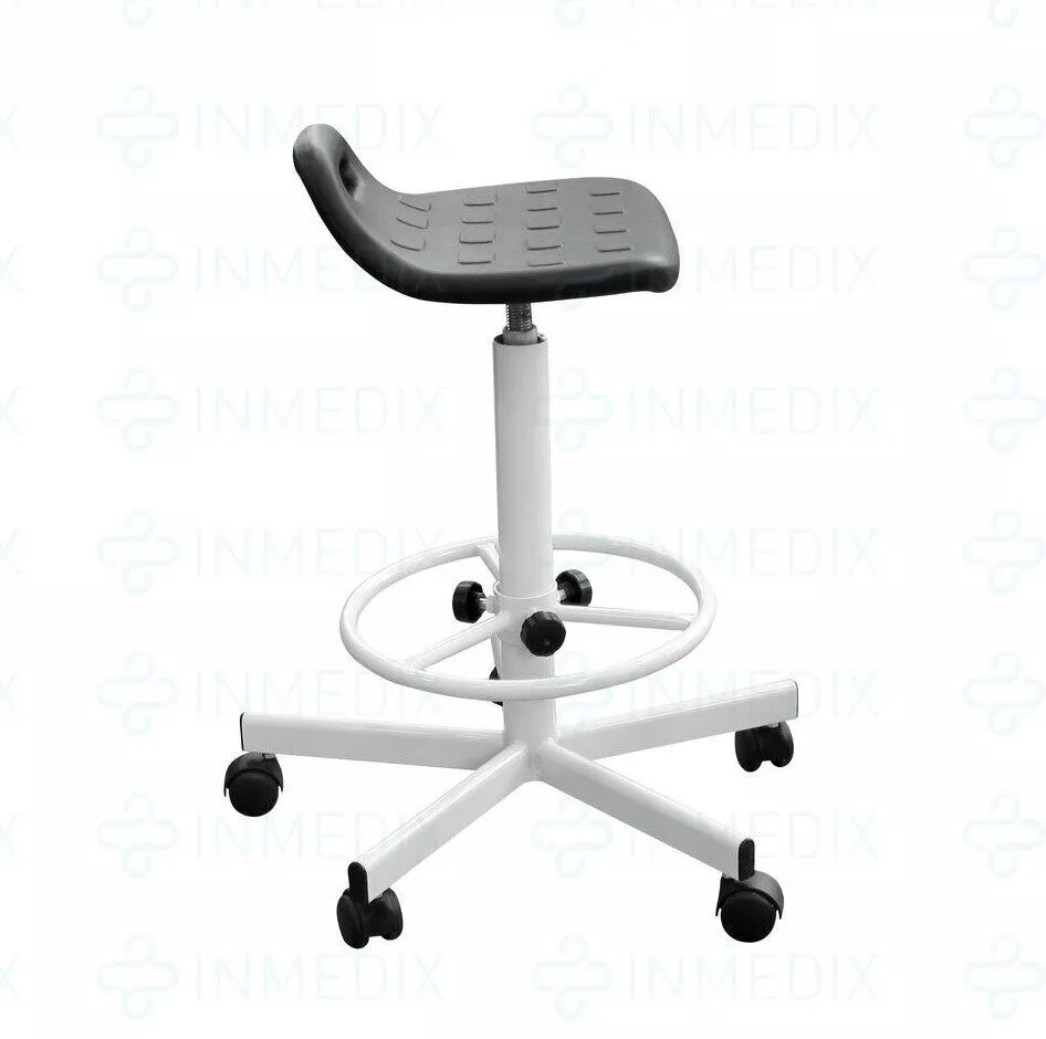 Купить  Т09/К (винтовая опора) Табурет промышленный с полиуретановым сиденьем Т09/К INMEDIX по лучшей цене с доставкой - интернет-магазин Прогрессивные решения