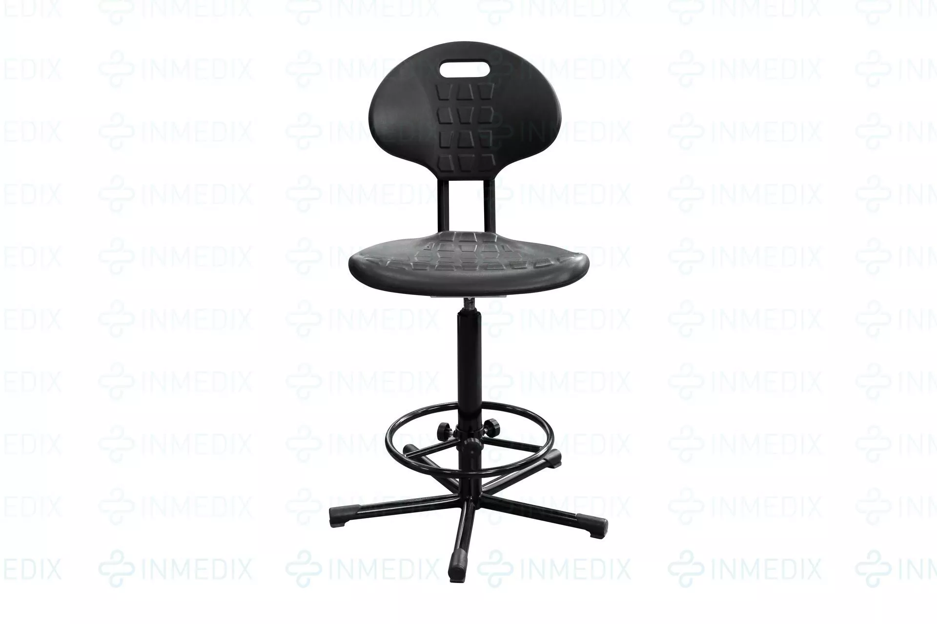 Купить  КР10-2 (винтовая опора) Стул (кресло) промышленный, сиденье и спинка полиуретан КР10-2 INMEDIX по лучшей цене с доставкой - интернет-магазин Прогрессивные решения