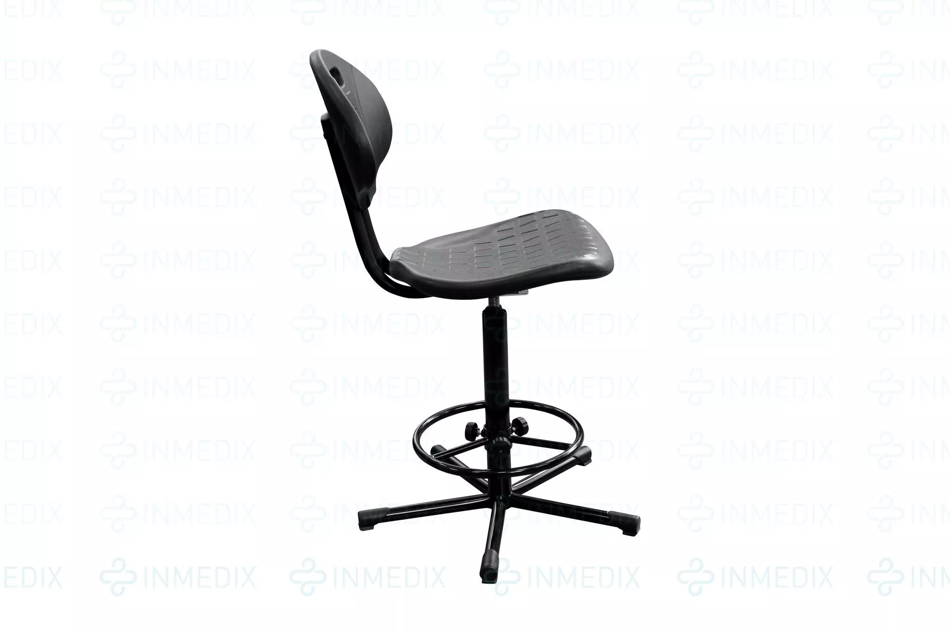 Купить  КР10-2 (винтовая опора) Стул (кресло) промышленный, сиденье и спинка полиуретан КР10-2 INMEDIX по лучшей цене с доставкой - интернет-магазин Прогрессивные решения