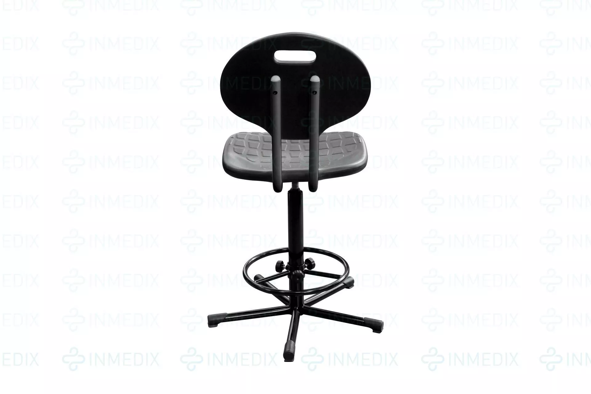Купить  КР10-2 (винтовая опора) Стул (кресло) промышленный, сиденье и спинка полиуретан КР10-2 INMEDIX по лучшей цене с доставкой - интернет-магазин Прогрессивные решения