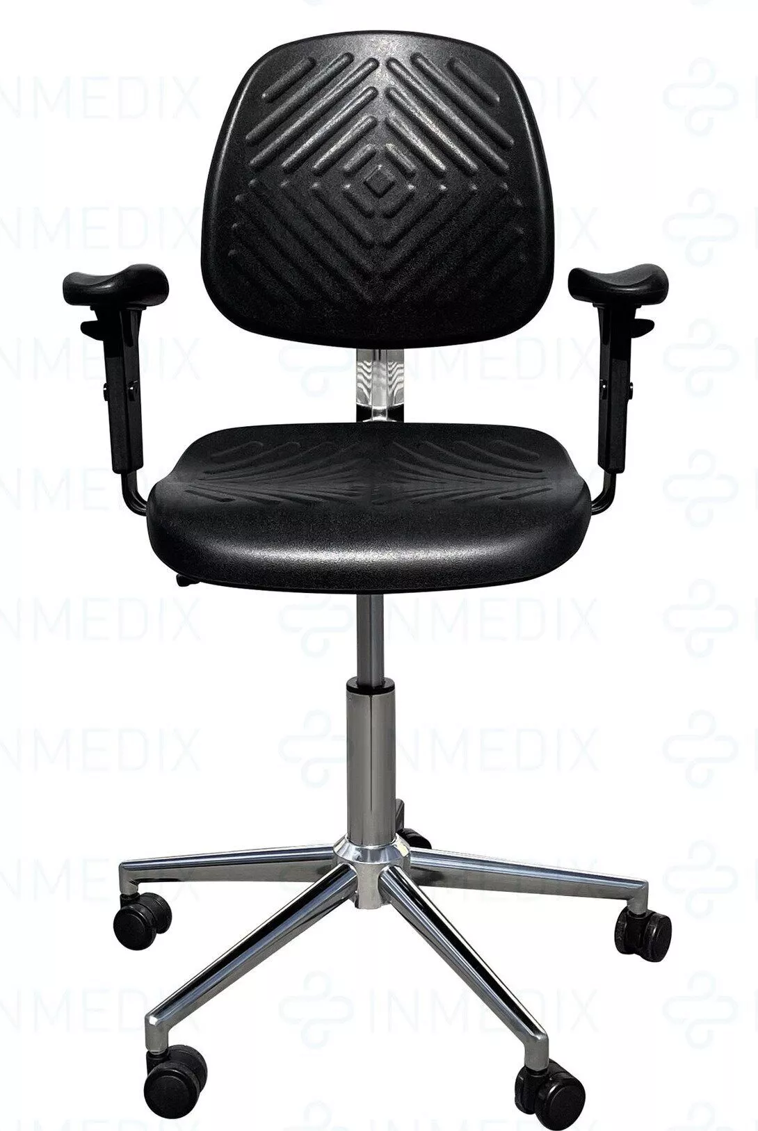 Купить  КР-12(1) Кресло с полиуретановыми сиденьем и спинкой на газ лифте КР-12(1) INMEDIX по лучшей цене с доставкой - интернет-магазин Прогрессивные решения