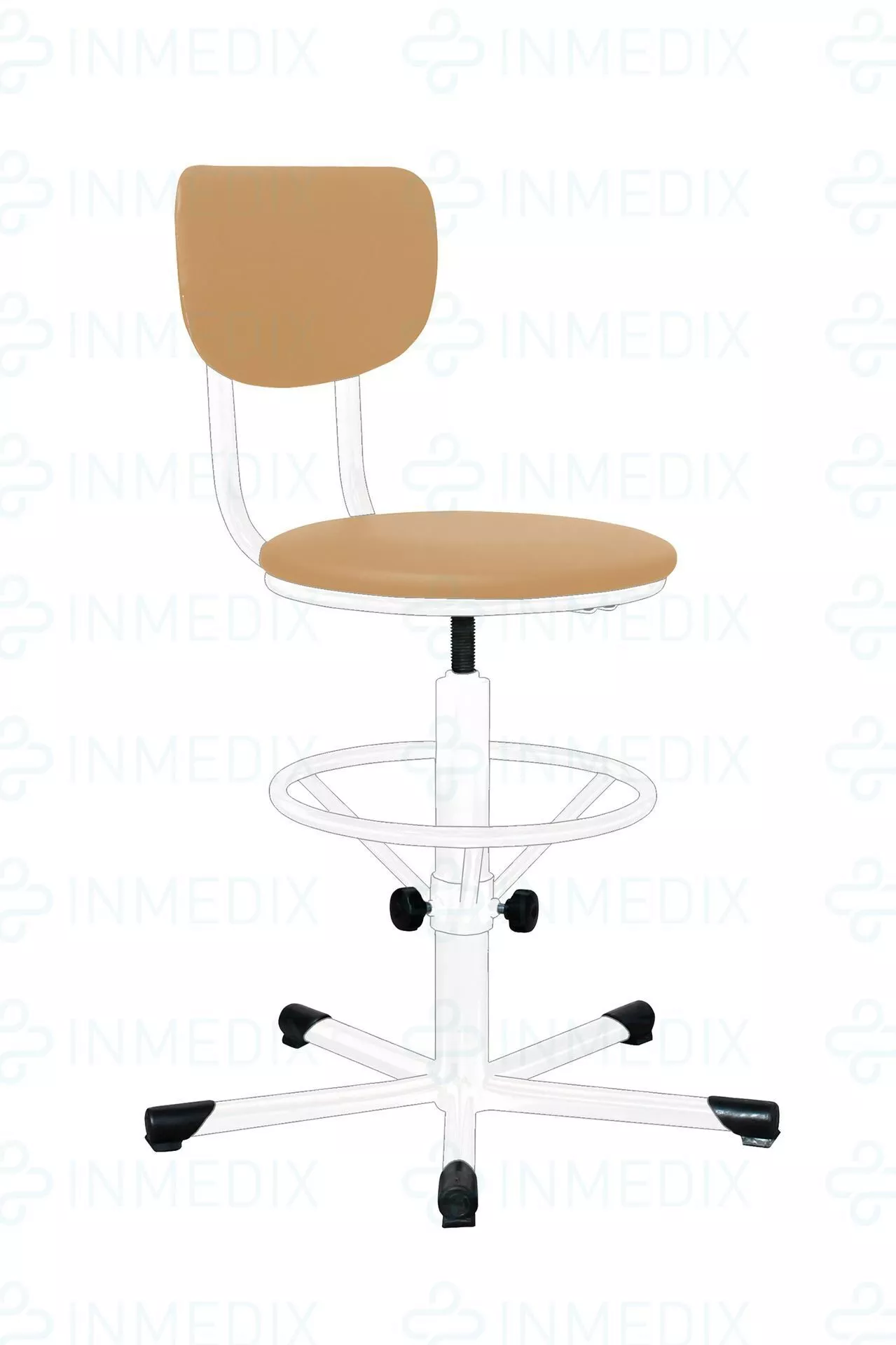 Промышленный стул КР03 INMEDIX КР03 ( КР03/К - на колёсиках) по лучшей цене с доставкой - интернет-магазин Прогрессивные решения