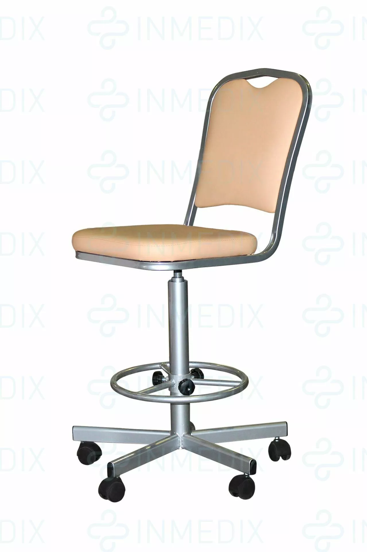 Кресло лабораторное на винтовой опоре КР02-1 INMEDIX КР02-1 по лучшей цене с доставкой - интернет-магазин Прогрессивные решения