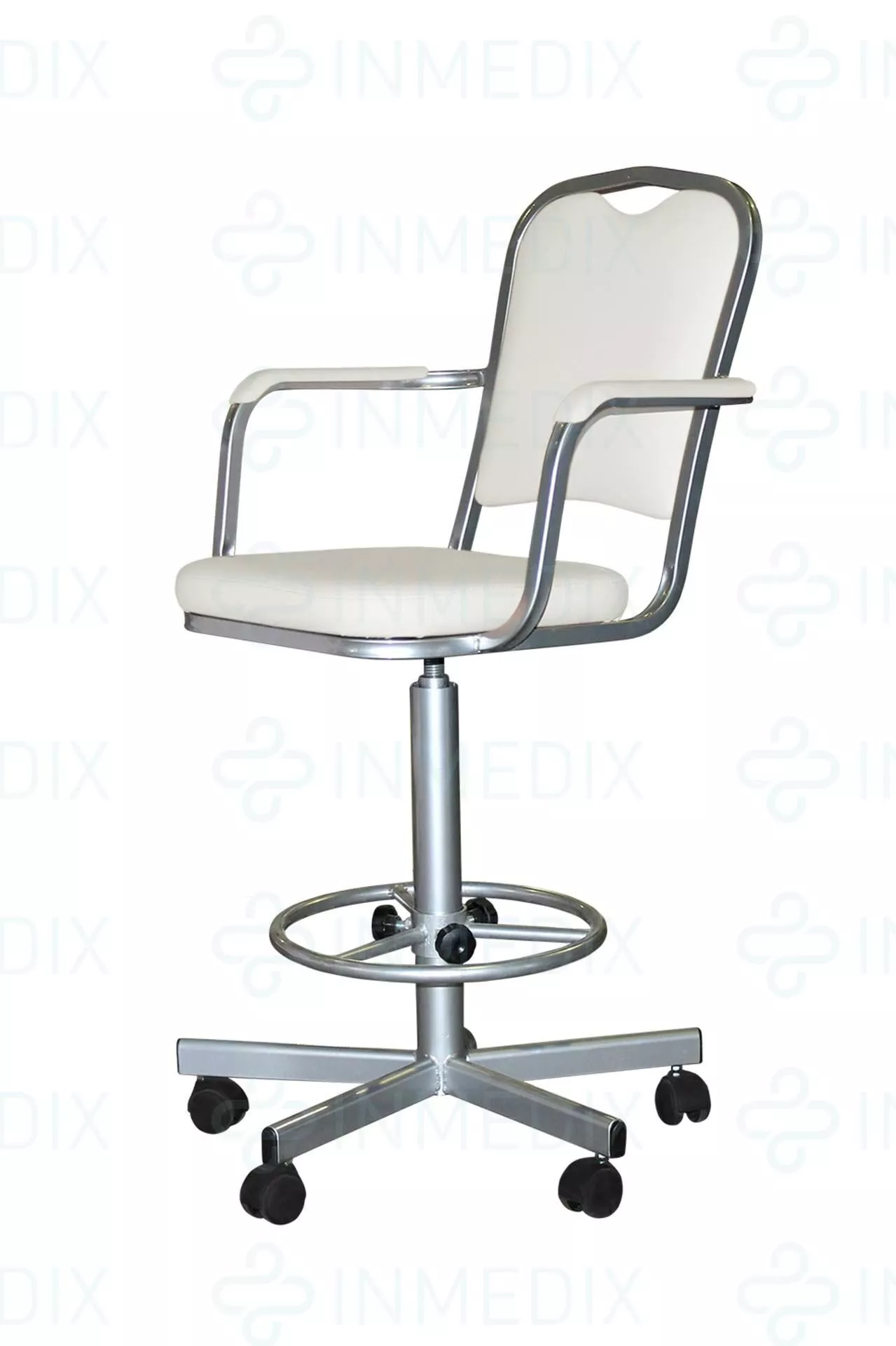 Кресло лабораторное на винтовой опоре КР02-1 INMEDIX КР02-1 по лучшей цене с доставкой - интернет-магазин Прогрессивные решения