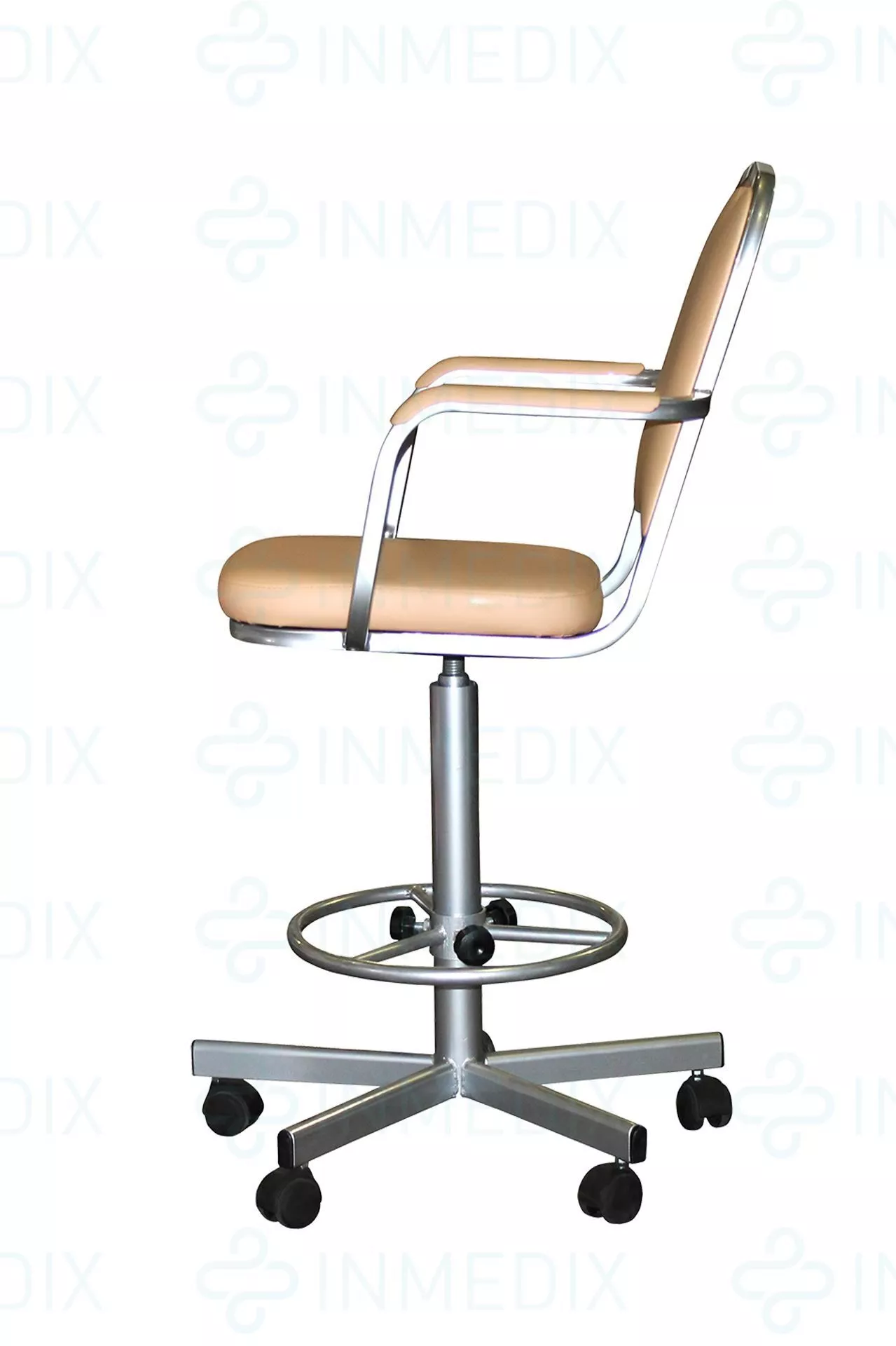 Кресло лабораторное на винтовой опоре КР02-1 INMEDIX КР02-1 по лучшей цене с доставкой - интернет-магазин Прогрессивные решения