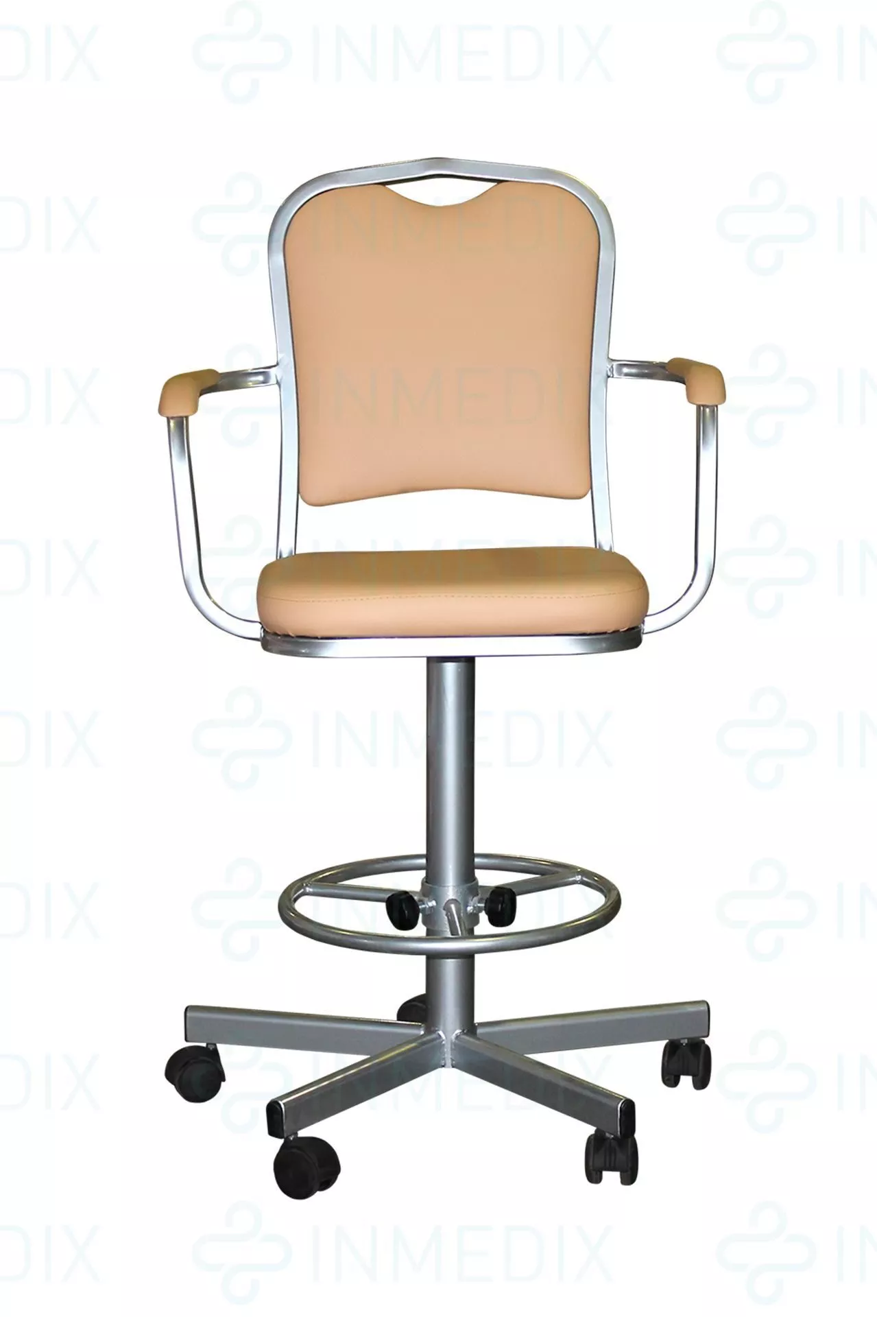 Кресло лабораторное на винтовой опоре КР02-1 INMEDIX КР02-1 по лучшей цене с доставкой - интернет-магазин Прогрессивные решения