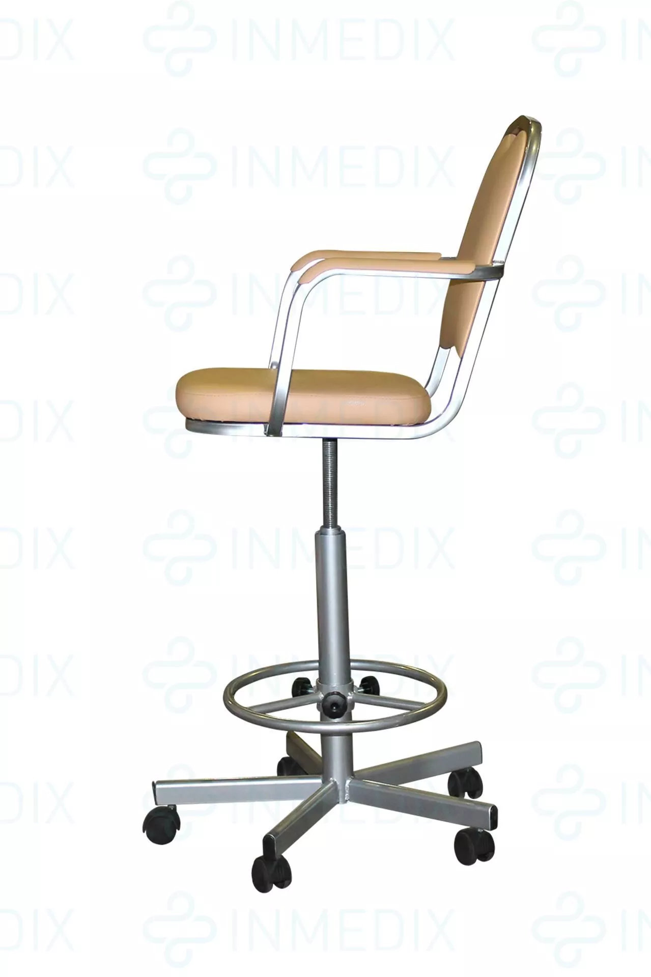 Кресло лабораторное на винтовой опоре КР02-1 INMEDIX КР02-1 по лучшей цене с доставкой - интернет-магазин Прогрессивные решения