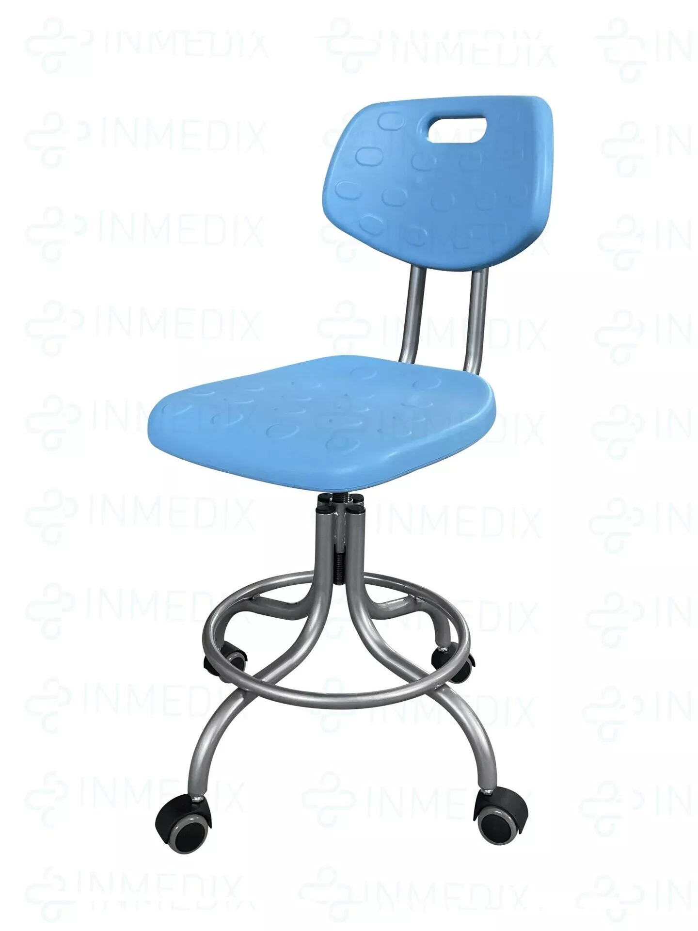 Купить  КР10-1(2) винтовая опора Стул подъемно-поворотный с пенополиуретановыми сиденьем и спинкой INMEDIX по лучшей цене с доставкой - интернет-магазин Прогрессивные решения