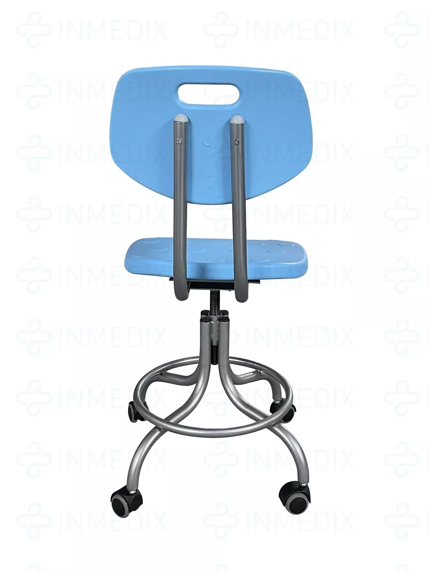 Купить  КР10-1(2) винтовая опора Стул подъемно-поворотный с пенополиуретановыми сиденьем и спинкой INMEDIX по лучшей цене с доставкой - интернет-магазин Прогрессивные решения