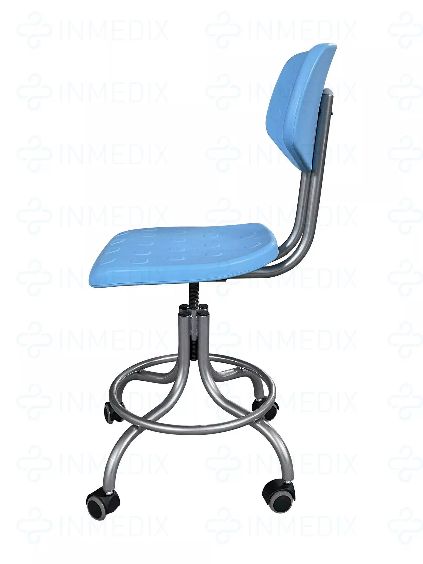 Купить  КР10-1(2) винтовая опора Стул подъемно-поворотный с пенополиуретановыми сиденьем и спинкой INMEDIX по лучшей цене с доставкой - интернет-магазин Прогрессивные решения