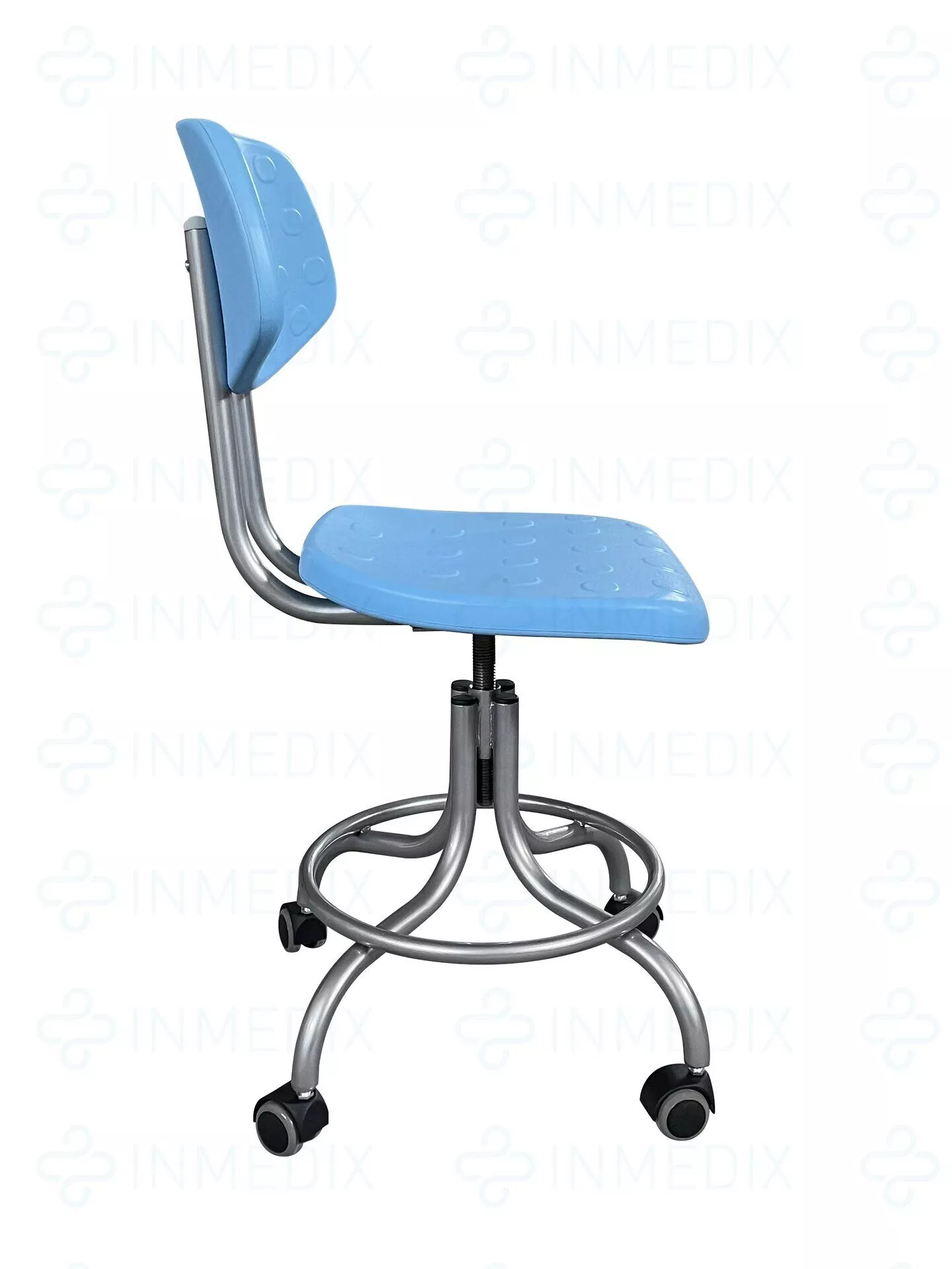 Купить  КР10-1(2) винтовая опора Стул подъемно-поворотный с пенополиуретановыми сиденьем и спинкой INMEDIX по лучшей цене с доставкой - интернет-магазин Прогрессивные решения