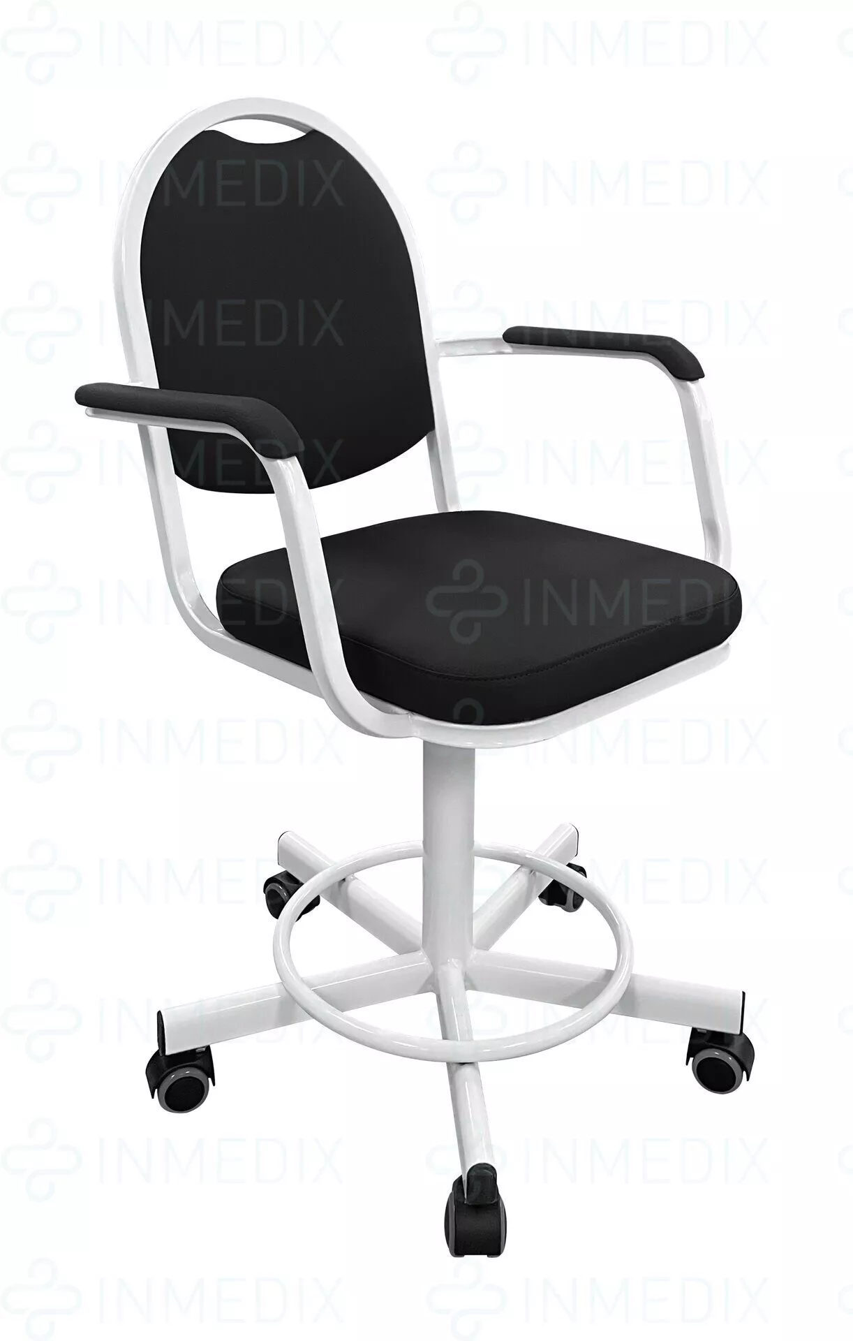 Купить  КР15/П Кресло на винтовой опоре с подлокотниками КР15/П INMEDIX по лучшей цене с доставкой - интернет-магазин Прогрессивные решения