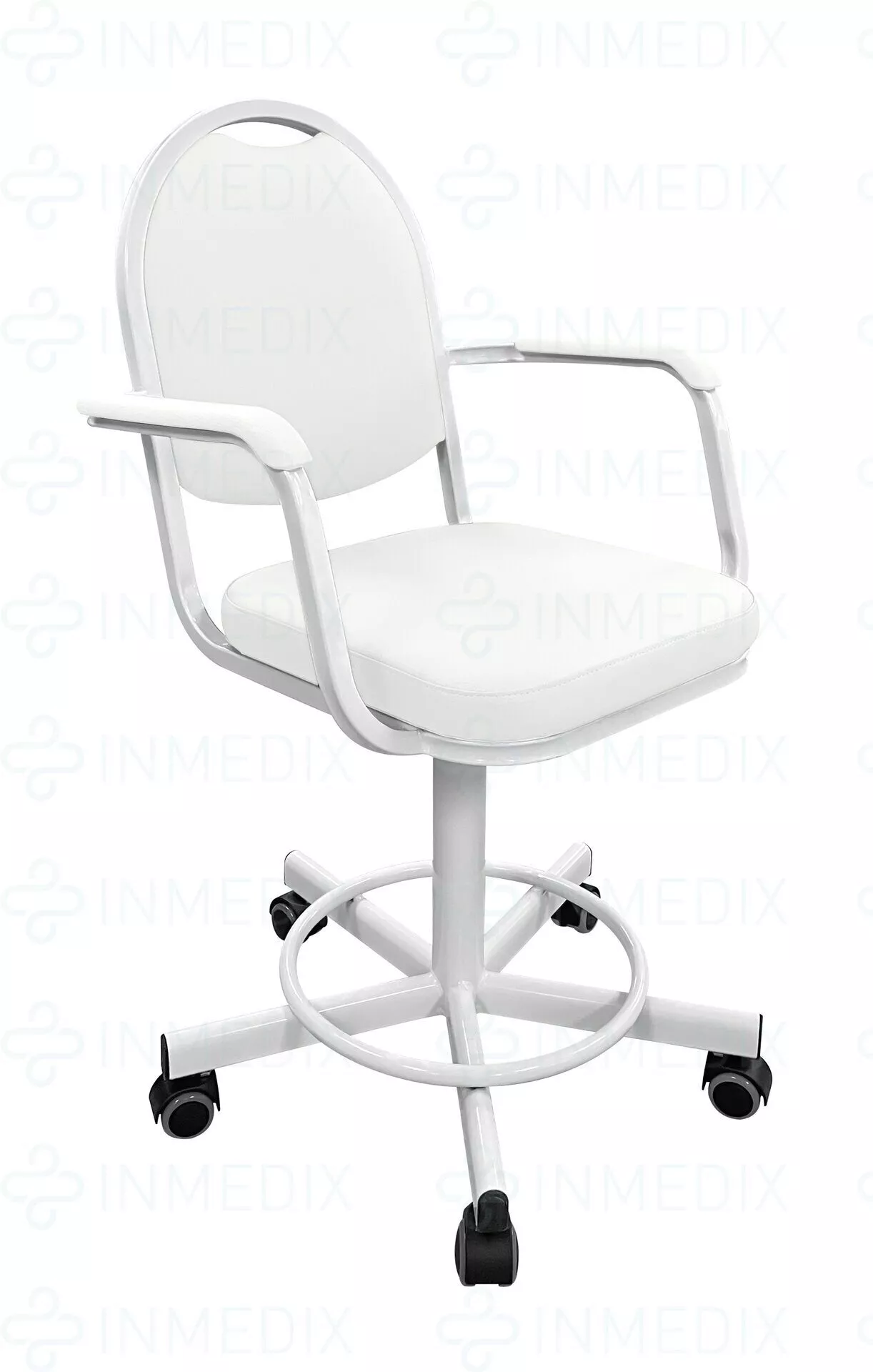 Купить  КР15/П Кресло на винтовой опоре с подлокотниками КР15/П INMEDIX по лучшей цене с доставкой - интернет-магазин Прогрессивные решения