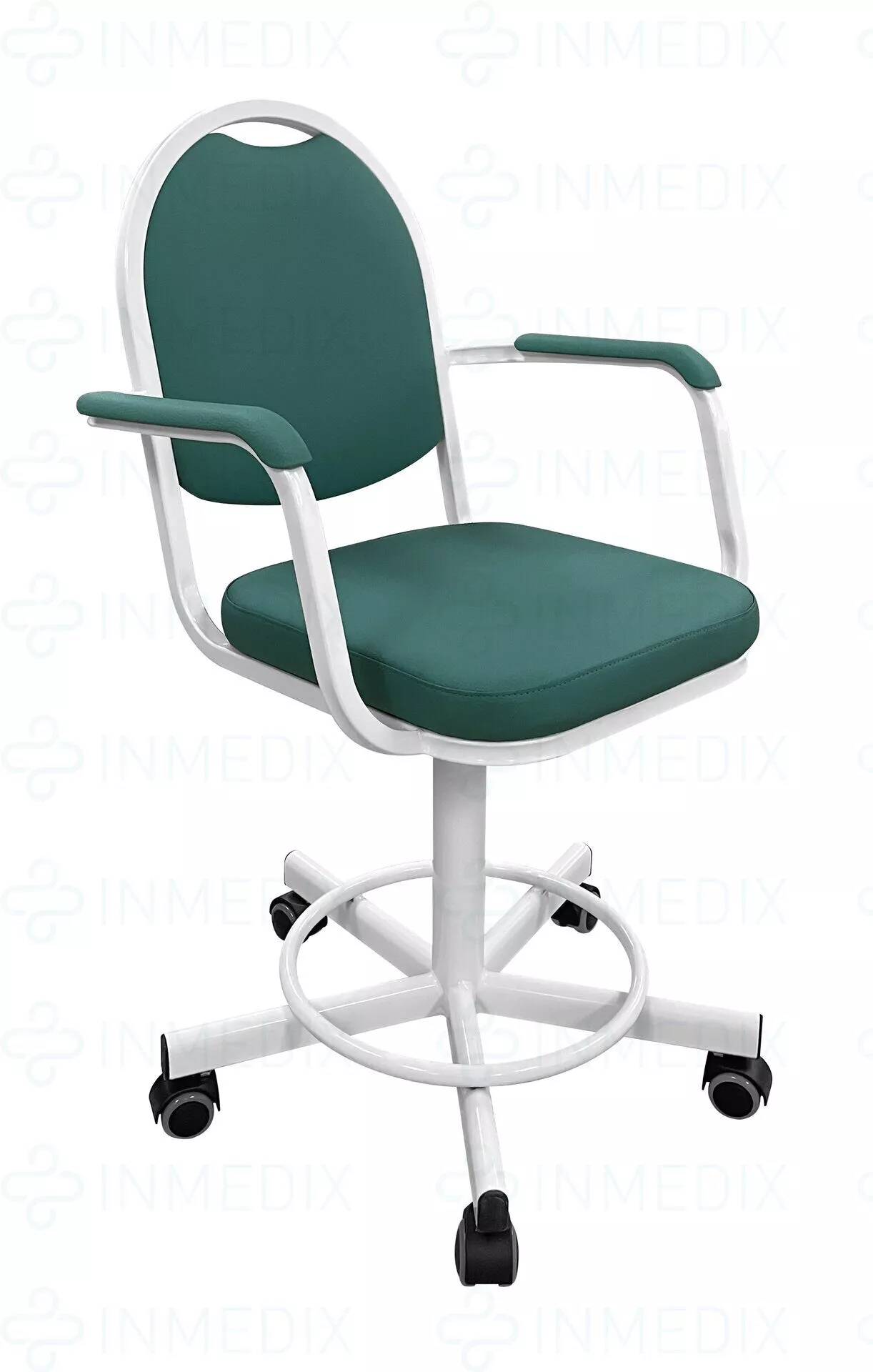 Купить  КР15/П Кресло на винтовой опоре с подлокотниками КР15/П INMEDIX по лучшей цене с доставкой - интернет-магазин Прогрессивные решения