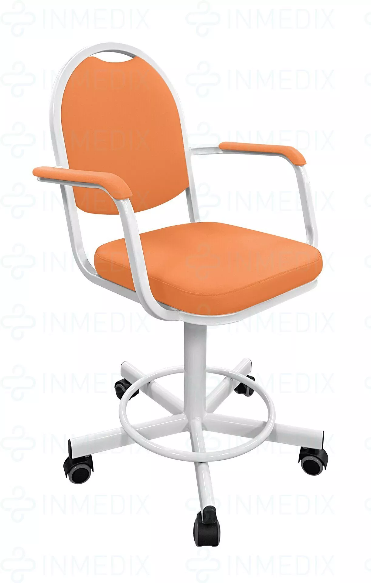 Купить  КР15/П Кресло на винтовой опоре с подлокотниками КР15/П INMEDIX по лучшей цене с доставкой - интернет-магазин Прогрессивные решения