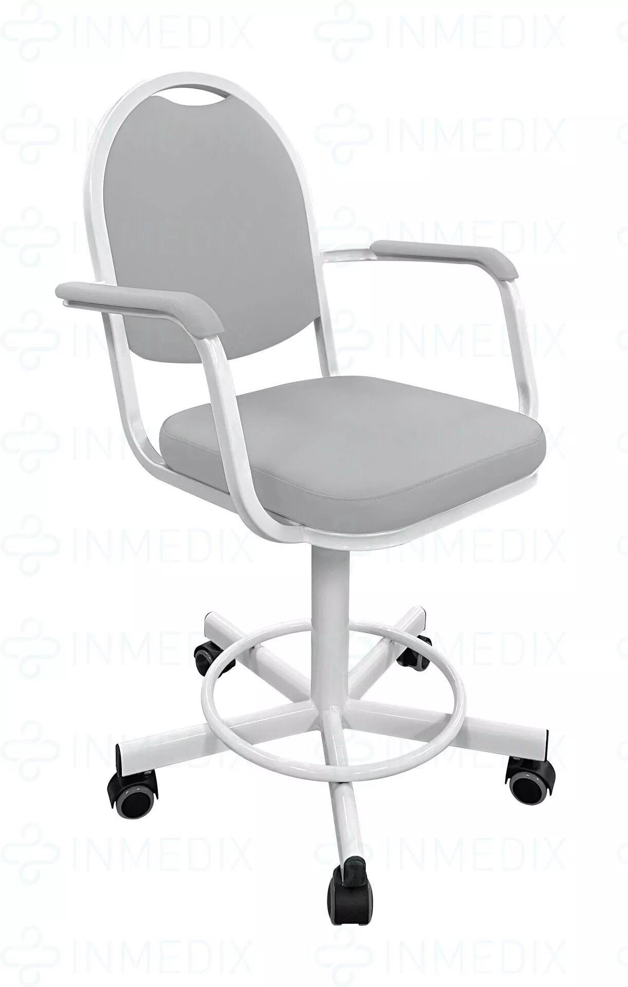 Купить  КР15/П Кресло на винтовой опоре с подлокотниками КР15/П INMEDIX по лучшей цене с доставкой - интернет-магазин Прогрессивные решения