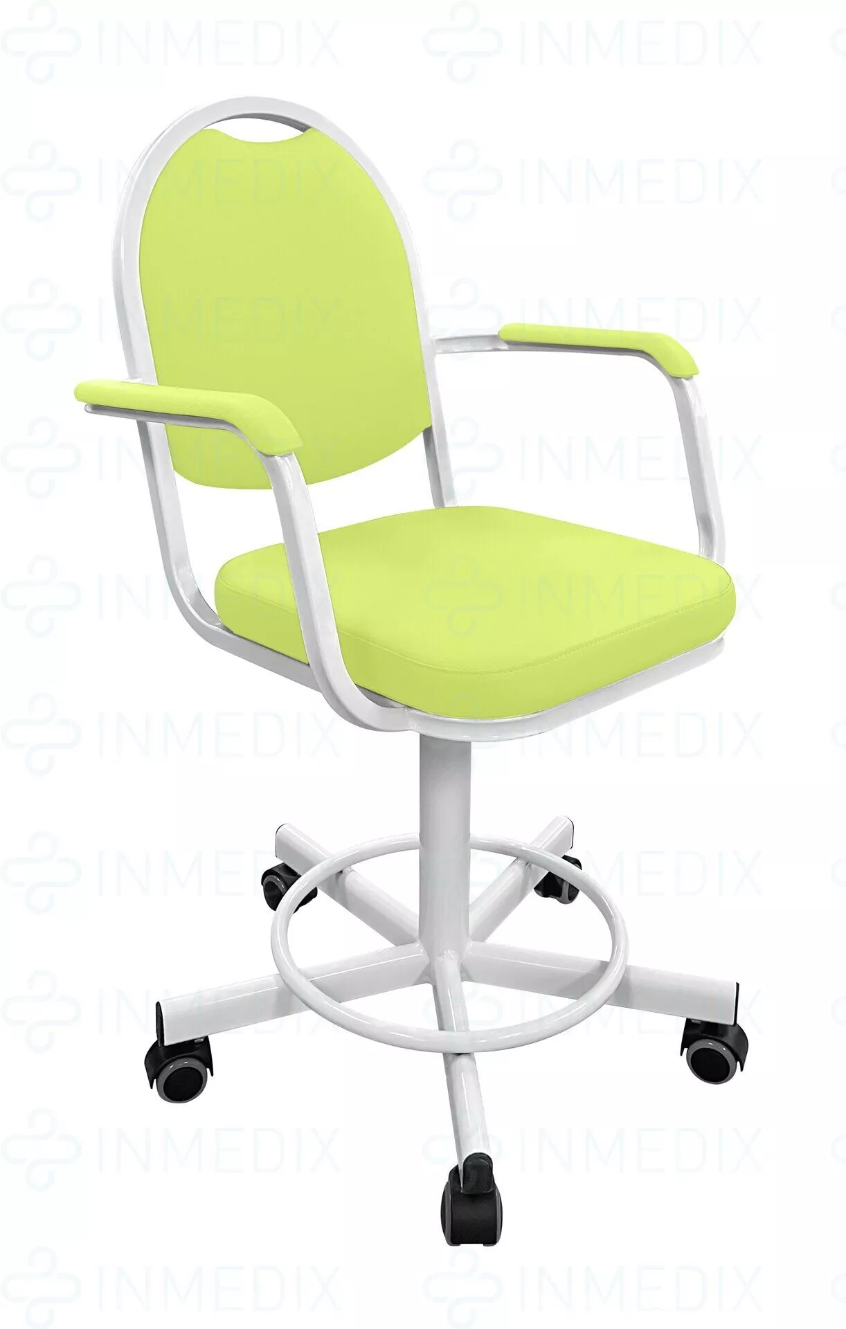 Купить  КР15/П Кресло на винтовой опоре с подлокотниками КР15/П INMEDIX по лучшей цене с доставкой - интернет-магазин Прогрессивные решения