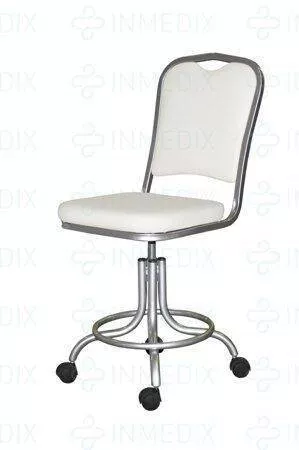 Кресло на винтовой опоре КР09 без подлокотников