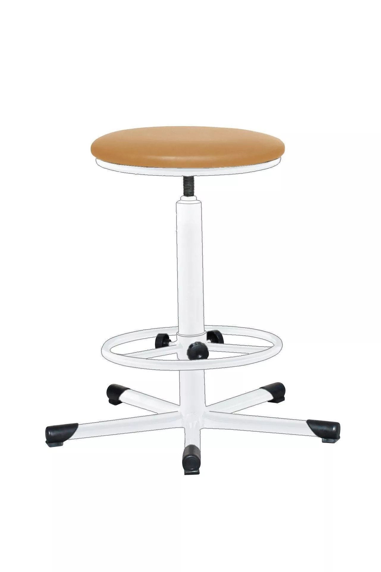 Табурет на винтовой опоре Т02