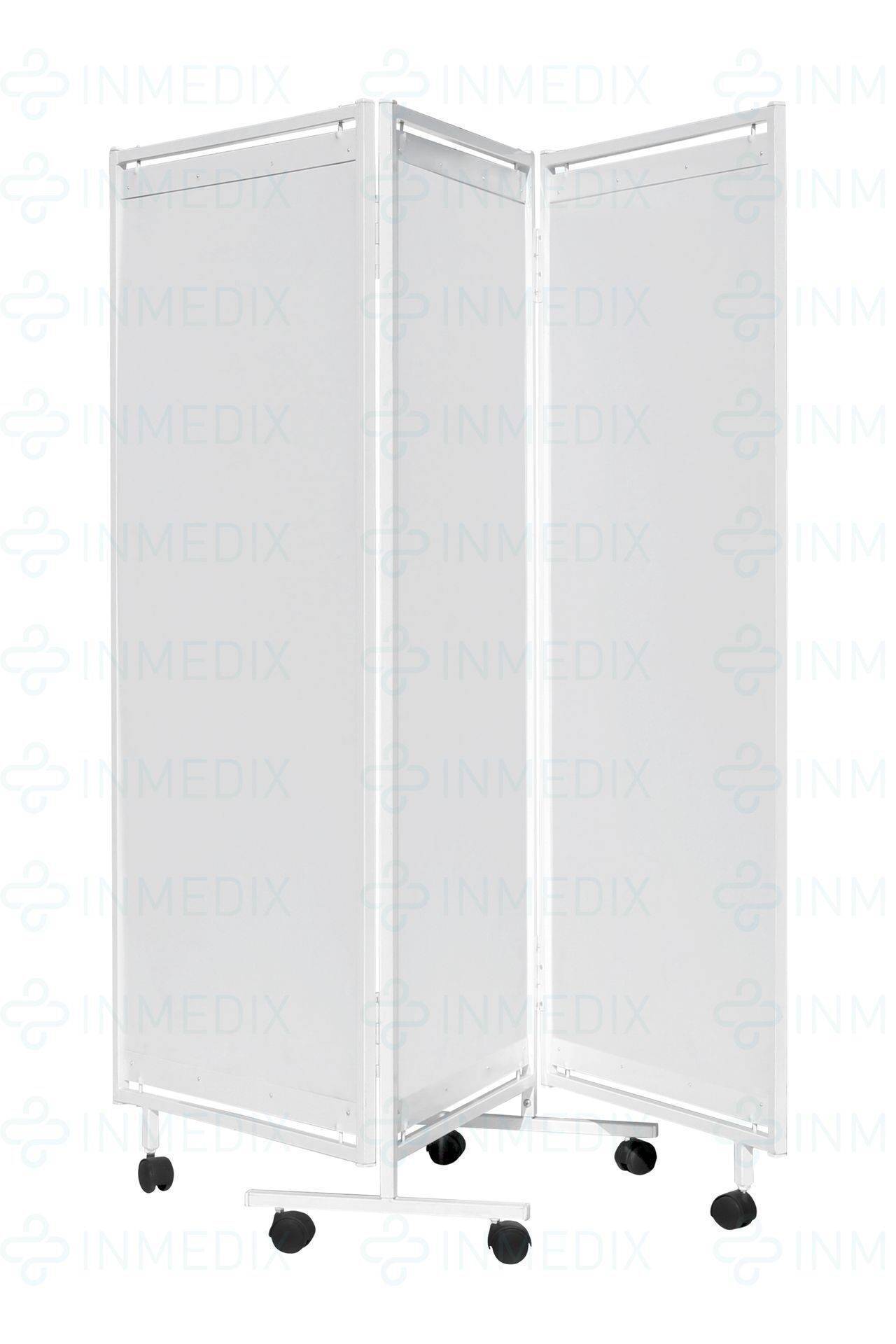 Купить  Ш02 Ширма медицинская с пластиком на колесиках Ш02 INMEDIX по лучшей цене с доставкой - интернет-магазин Прогрессивные решения